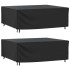 Cubiertas muebles jardín 2 uds impermeable 420D 200x160x70
