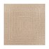 Alfombra ZIZUR apariencia de yute interior exterior 200x200