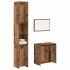 Juego de muebles de baño 3 piezas madera ingeniería