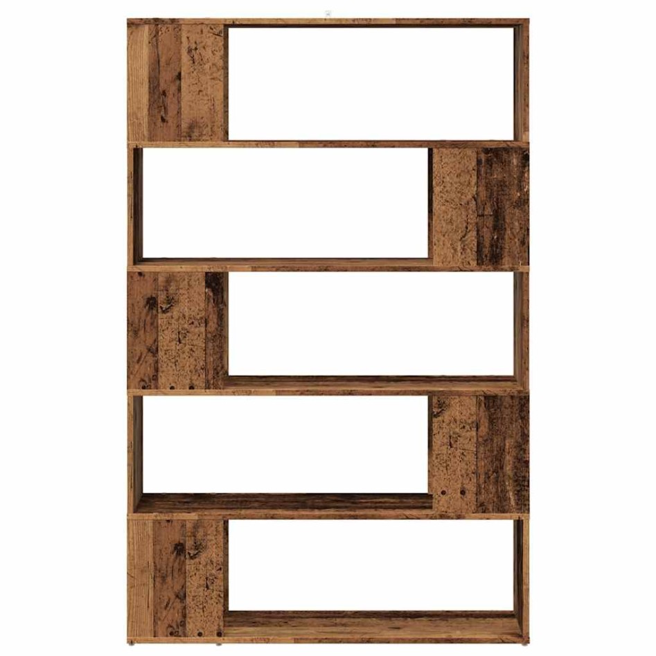 Estantería/divisor de espacios madera antigua 100x24x124,5