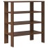 Mueble zapatero madera de ingeniería marrón roble 61x32x70