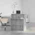 Mostrador de recepción sonoma gris 100x50x103,5