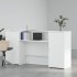 Mostrador de recepción blanco 200x50x103,5 cm madera