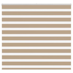 Estor cebra marrón arena tejido ancho 155,9 cm