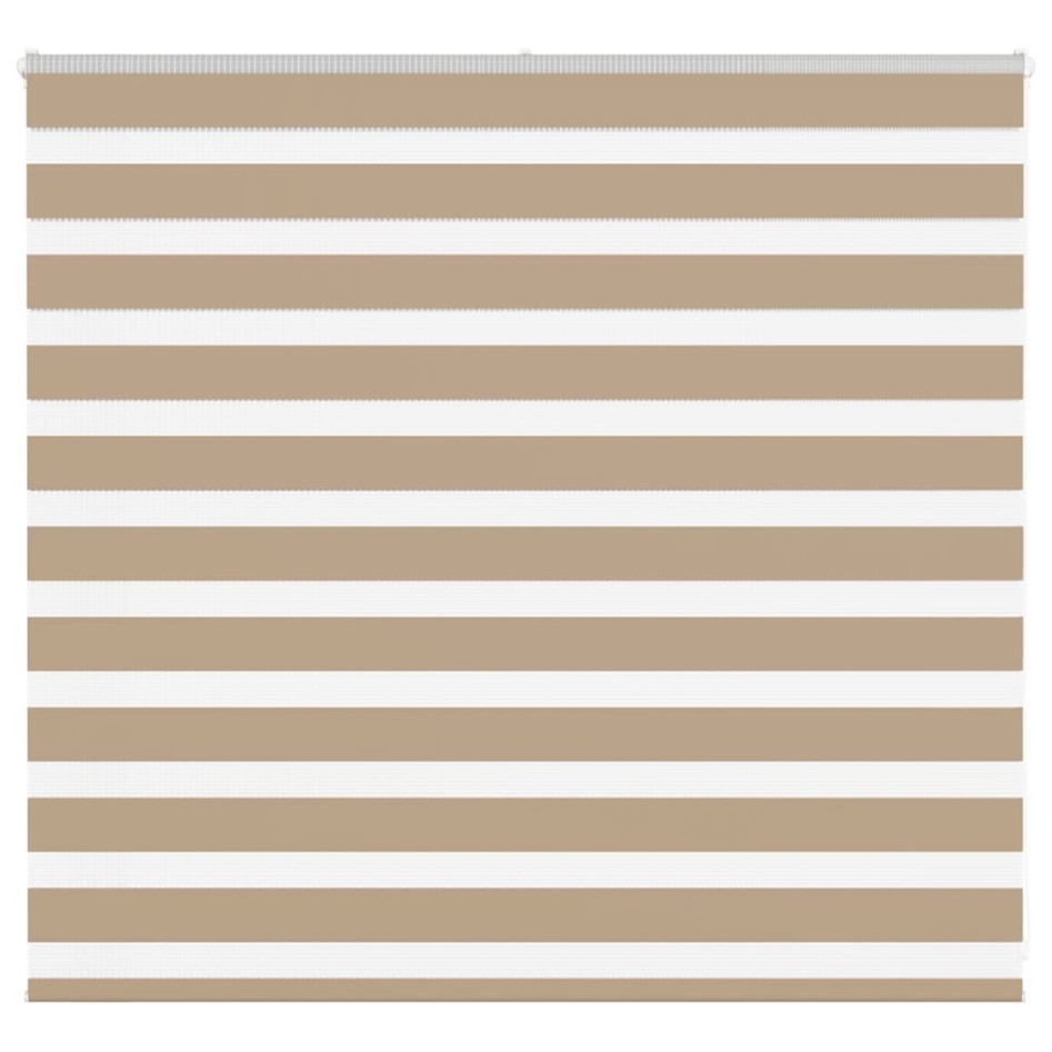 Estor cebra marrón arena tejido ancho 155,9 cm