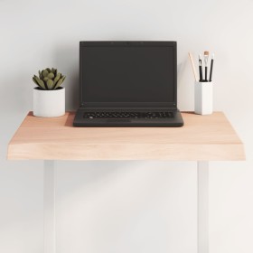 Tablero de mesa madera maciza borde natural 60x50x(2-4)