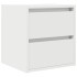 Mesilla de noche de pared blanca 38x34x40