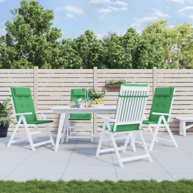 Cojines de silla con respaldo alto 4 uds tela Oxford