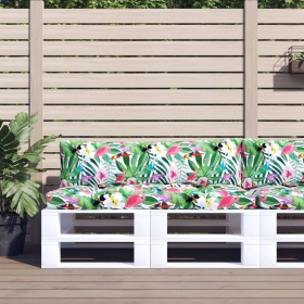 Cojines para palés 2 unidades tela Oxford