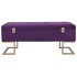 Banco con compartimento 105 cm morado de