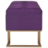 Banco con compartimento 105 cm morado de