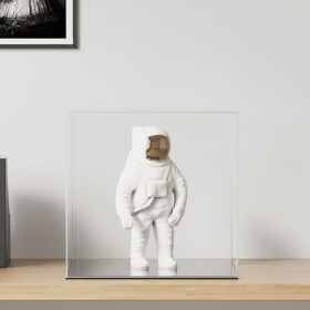 Caja de exposición acrílico transparente 40x36x35