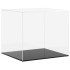 Caja de exposición acrílico transparente 40x36x35