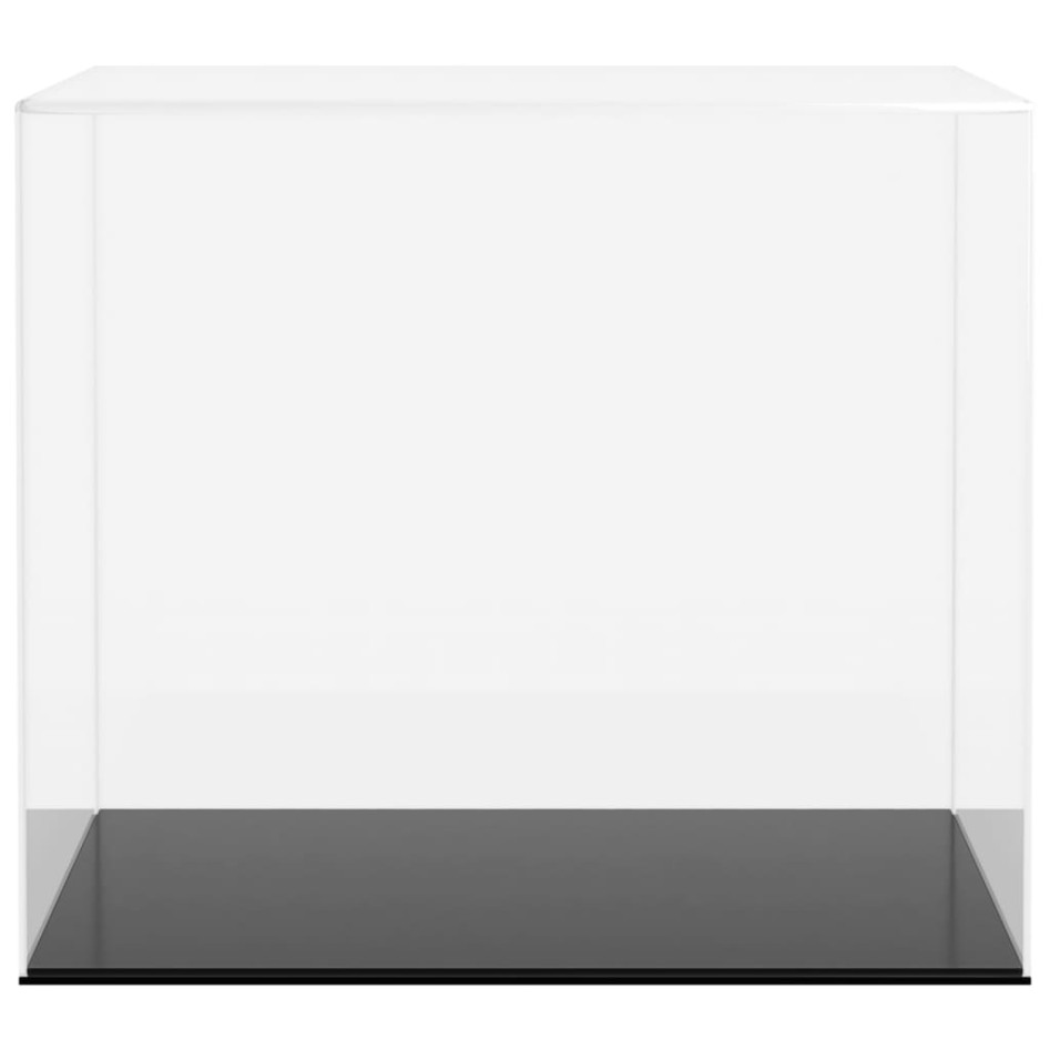 Caja de exposición acrílico transparente 40x36x35