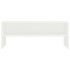Mueble para TV madera contrachapada blanco 100x40x40