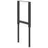 Estructura de banco de trabajo 2 uds metal 55x(69-95,5)cm