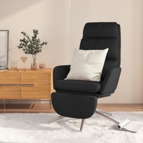 Sillón de relax con reposapiés tela