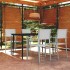 Juego de comedor de jardín de 5 piezas