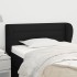Cabecero de tela negro 103x23x78/88