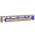 Mueble de TV con luces LED roble Sonoma 260x36,5x40