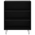 Aparador madera de ingeniería negro 57x35x70