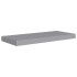 Estantes flotantes de pared 4 uds MDF gris 60x23,5x3,8