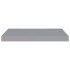 Estantes flotantes de pared 4 uds MDF gris 60x23,5x3,8