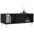 Mesa de centro madera contrachapada negro 102x50x40