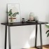 Tablero mesa madera tratada borde vivo marrón 120x60x(2-4)