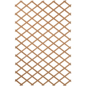 Nature Enrejado de jardín madera marrón 100x300