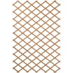 Nature Enrejado de jardín madera marrón 100x300 cm