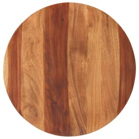 Tablero de mesa redonda madera maciza de acacia 25-27 mm 50