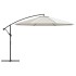 Sombrilla voladiza 3,5 m blanco