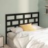 Cabecero de cama madera maciza de pino negro 156x4x100