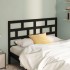 Cabecero de cama madera maciza de pino negro 156x4x100