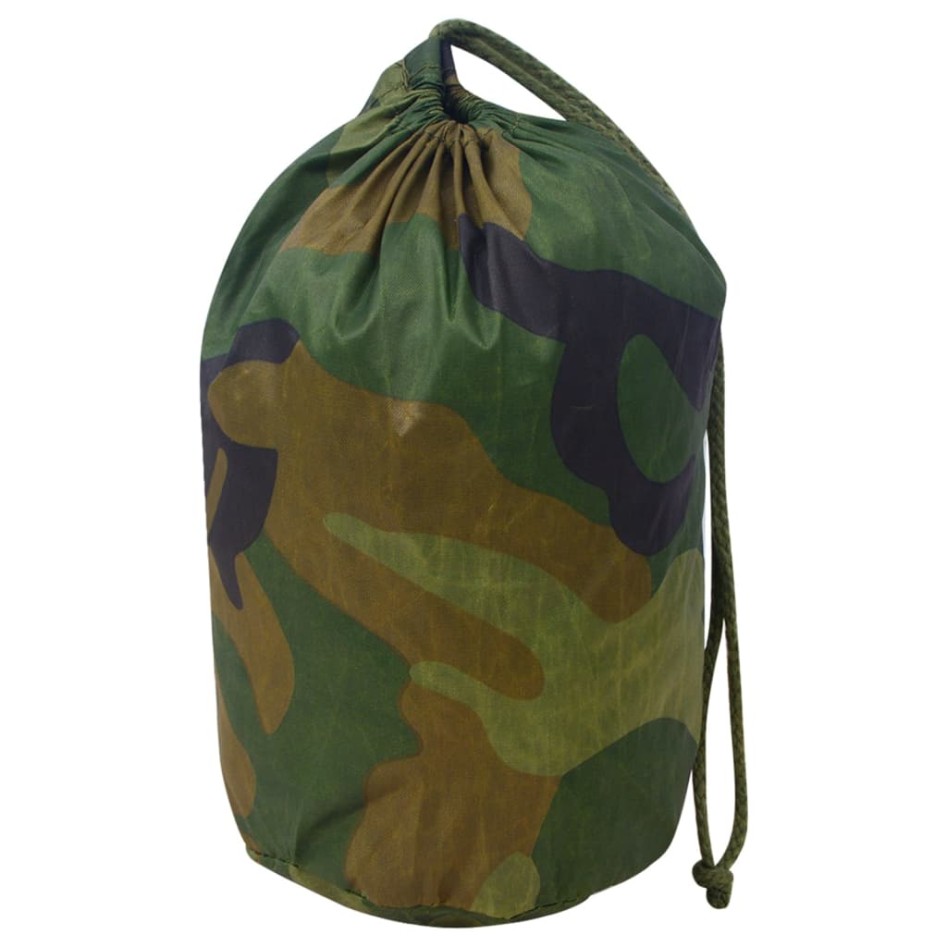 Red de camuflaje con bolsa de almacenamiento verde 5x8