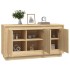 Aparador madera contrachapada roble Sonoma 102x35x55