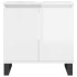 Armario de baño madera de ingeniería blanco brillo 58x33x60