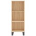 Aparador de madera de ingeniería roble Sonoma 34,5x32,5x90