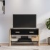 Mueble para TV madera contrachapada negro 82x38x45