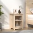 Mesita de noche madera maciza de pino 40x35x55