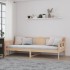 Sofá cama sin colchón madera maciza de pino 90x200
