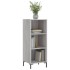 Aparador de madera de ingeniería gris Sonoma 34,5x32,5x90