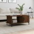 Mesa de centro madera contrachapada roble marrón 90x50x40