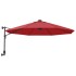 Sombrilla de pared rojo brillante 290