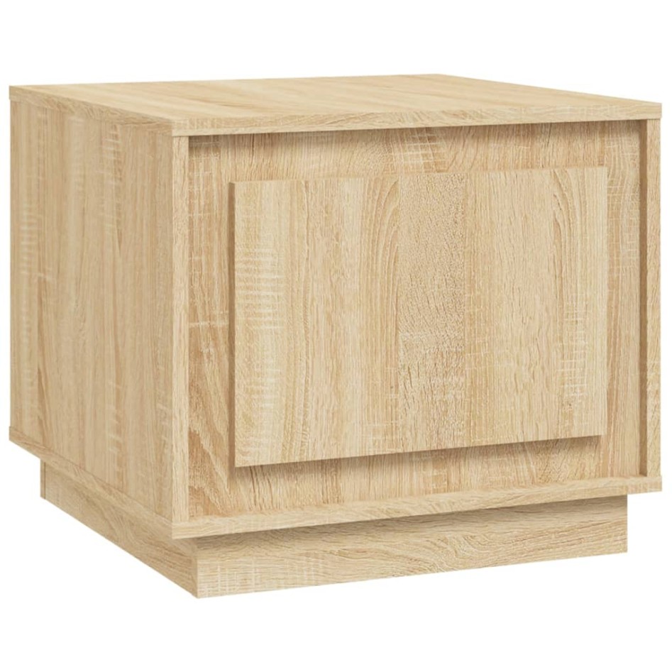 Mesa de centro madera contrachapada roble Sonoma 51x50x44