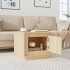 Mesa de centro madera contrachapada roble Sonoma 51x50x44