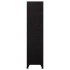 Taquilla de acero negro 90x40x180