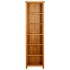 Estantería de 6 niveles madera maciza de roble 52x22x180