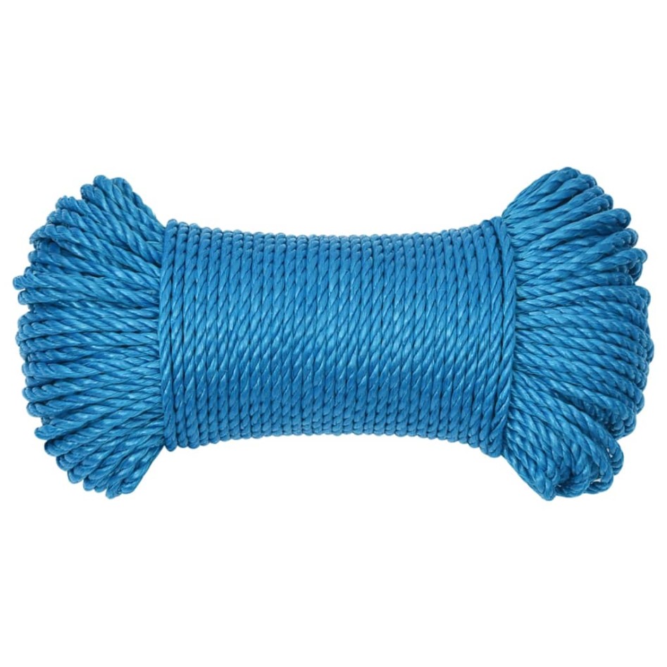 Cuerda de trabajo polipropileno azul 8 mm 250
